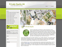 Tablet Screenshot of privateequityuk.com